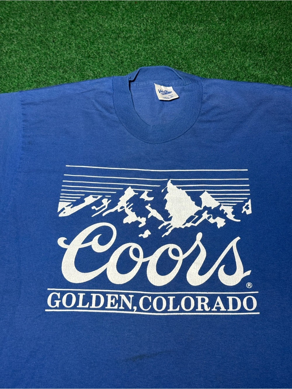 Vintage 80s Coors Beer T-shirt, Americana Golden Colorado South Park (Large)